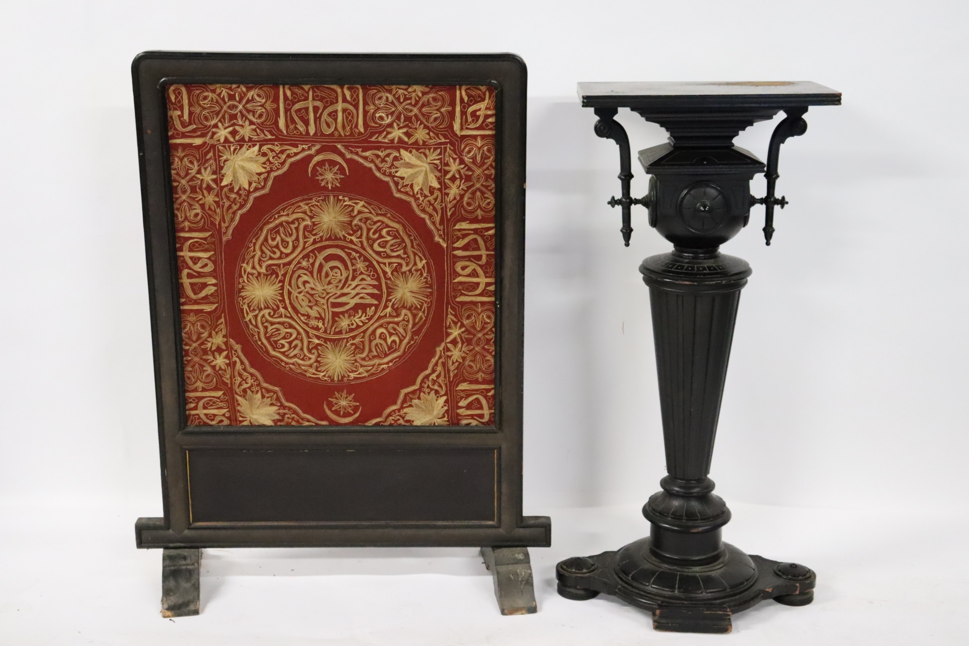 VICTORIAN AESTHETIC WOOD PEDESTAL &
