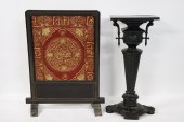 VICTORIAN AESTHETIC WOOD PEDES