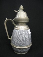 Victorian Agate Enamelware Syr