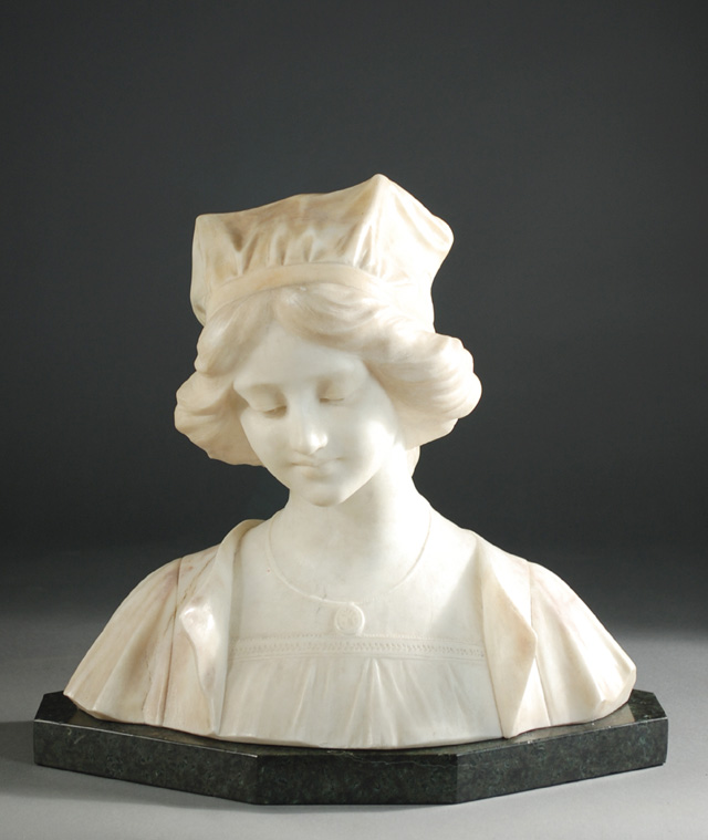 VICTORIAN ALABASTER SCULPTURE