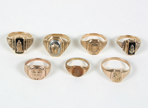Victorian and Art Deco Gold 10K