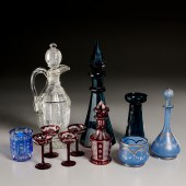 VICTORIAN AND BOHEMIAN GLASS G