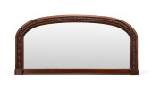 VICTORIAN ARCHED MAHOGANY OVER
