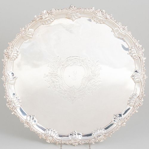 VICTORIAN ARMORIAL SILVER