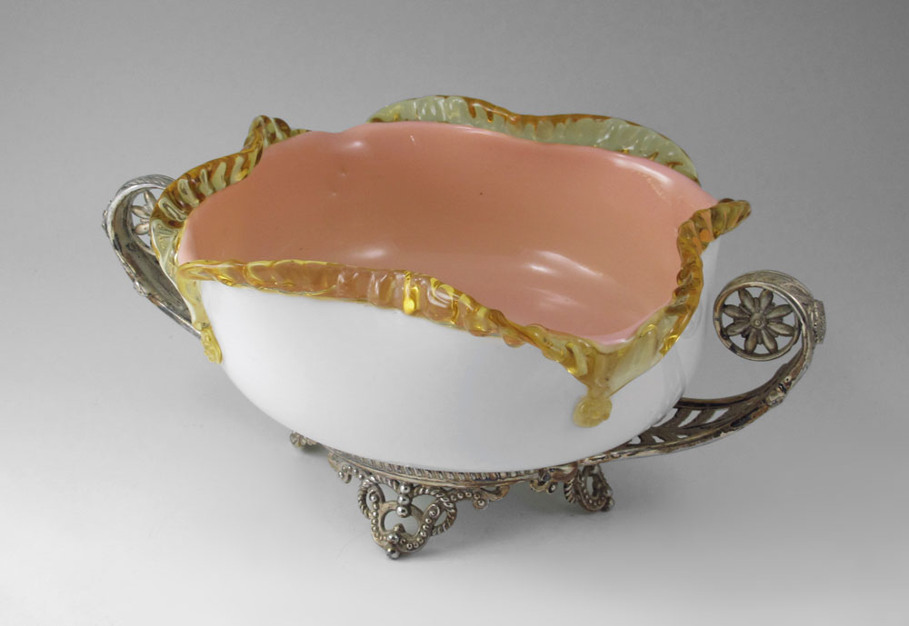 VICTORIAN ART GLASS BRIDES