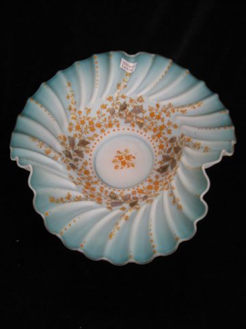 Victorian Art Glass Brides Bowl