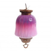 VICTORIAN ART GLASS CRANBERRY