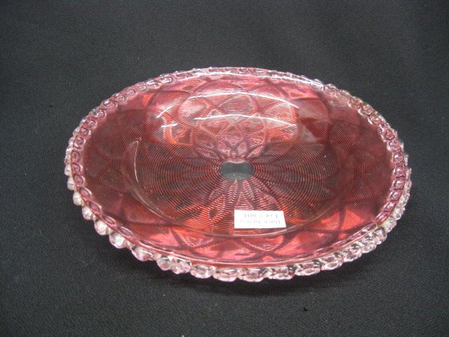 Victorian Art Glass Dish
