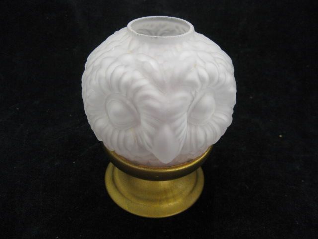 Victorian Art Glass Fairy Lamp of