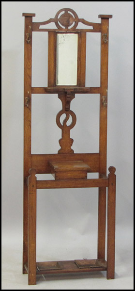 VICTORIAN ARTS & CRAFTS OAK HALL