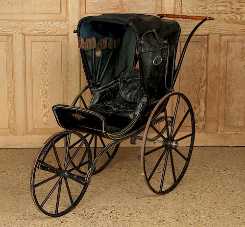 VICTORIAN BABIES PRAM WOODEN