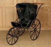 VICTORIAN BABIES PRAM WOODEN F