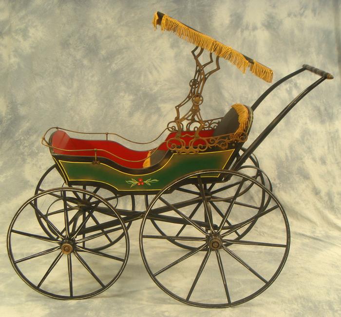 Victorian baby carriage,