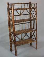 VICTORIAN BAMBOO BOOKSHELF BOO