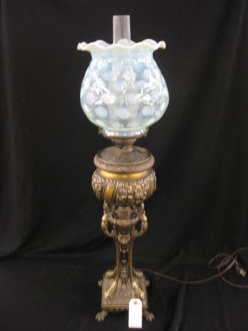 Victorian Banquet Lamp by Miller