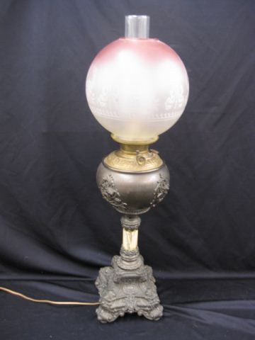Victorian Banquet Lamp fancy