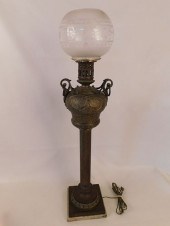 VICTORIAN BANQUET LAMP28 inch