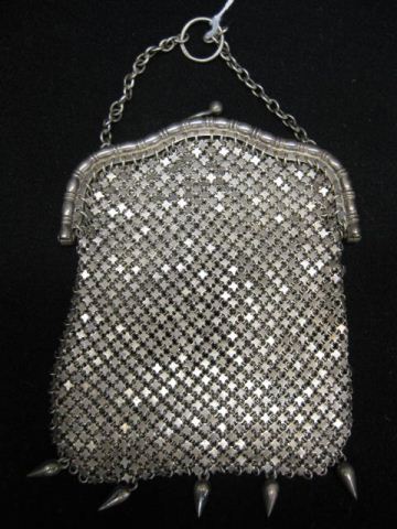 Victorian Beaded Purse floral