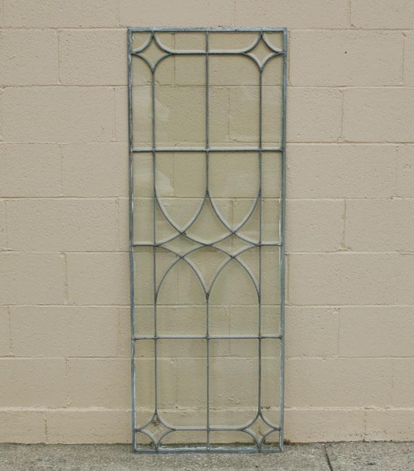 Victorian beveled leaded glass
