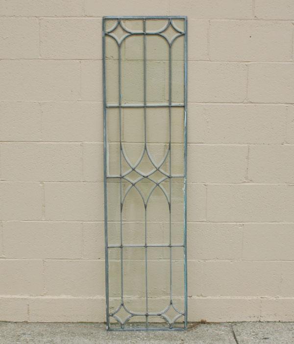 Victorian beveled leaded glass