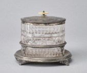 VICTORIAN BISCUIT BARRELA Vict