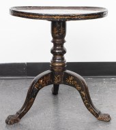 VICTORIAN BLACK CHINOISERIE OC