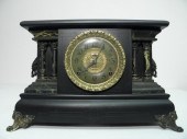 Victorian black ebonized wood