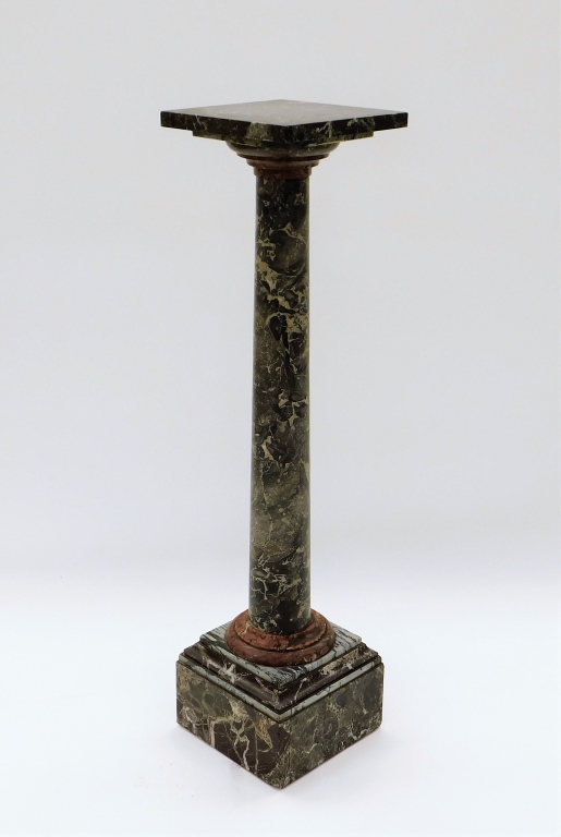VICTORIAN BLACK MARBLE SCULPTURE