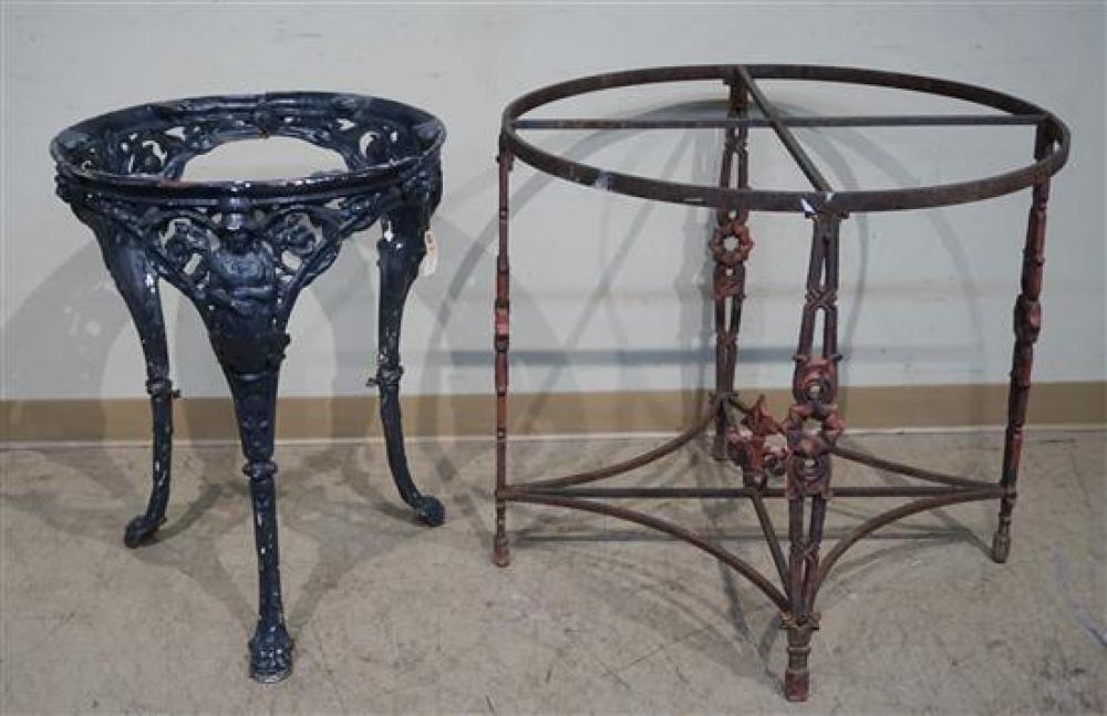 VICTORIAN BLACK PAINTED CAST IRON