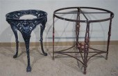 VICTORIAN BLACK PAINTED CAST I