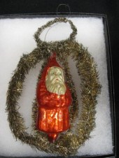 Victorian Blown Glass & Tinsel