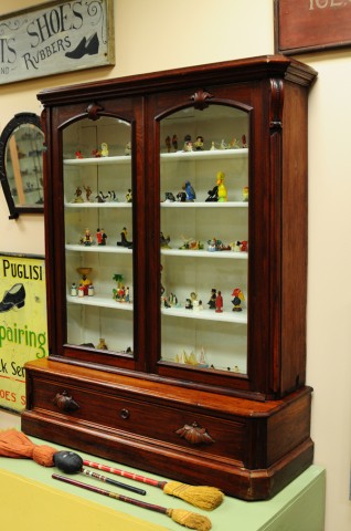 VICTORIAN BOOK CASE 1880's glass
