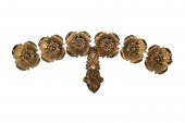VICTORIAN BRASS CURTAIN TIE-BA