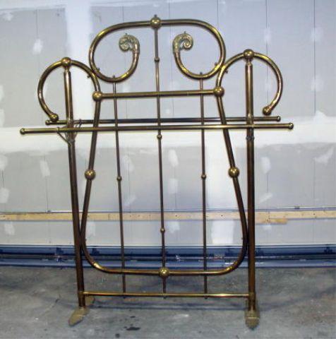 Victorian Brass Hall Tree. Possibly
