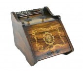 VICTORIAN BRASS-MOUNTED INLAID