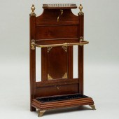 VICTORIAN BRASS-MOUNTED MAHOGA