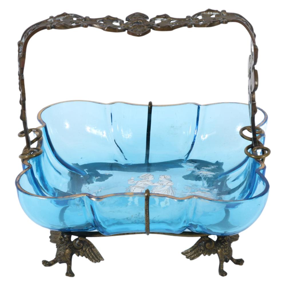 VICTORIAN BRIDE'S BASKET WITH