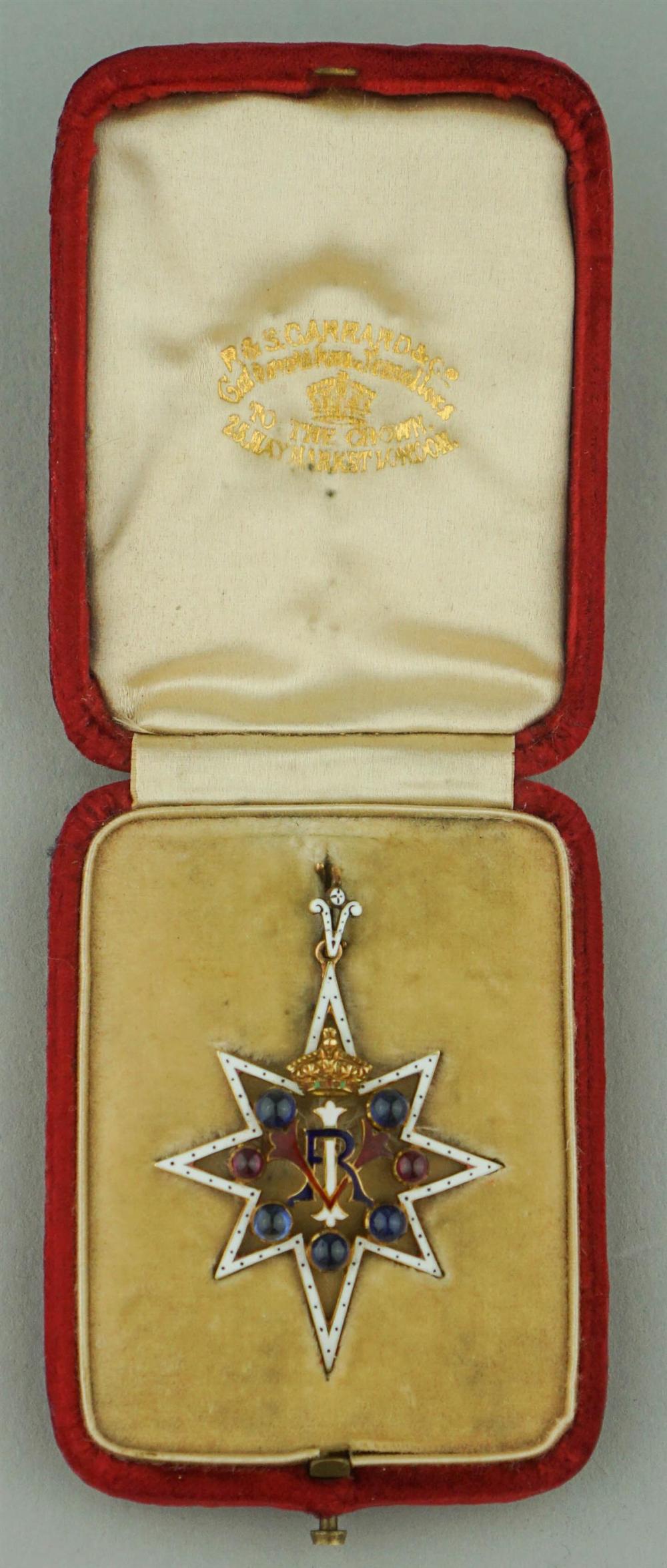 VICTORIAN BRITISH PENDANT WITH