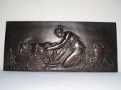 Victorian bronze hanging wall
