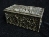 Victorian Bronze Jewelry Boxwi