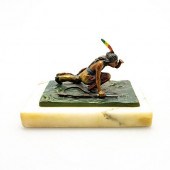 VICTORIAN BRONZE SCULPTURE, NA