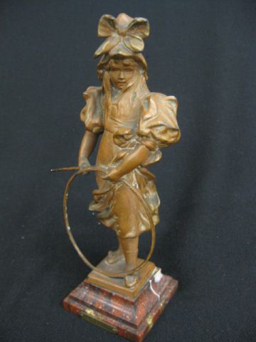Victorian Bronzed Figure of a