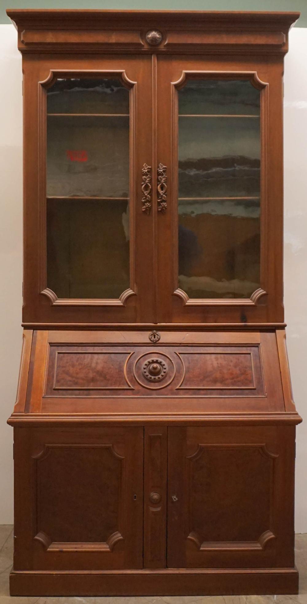 VICTORIAN BURL AND WALNUT