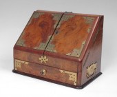 VICTORIAN BURL WOOD DOCUMENT B