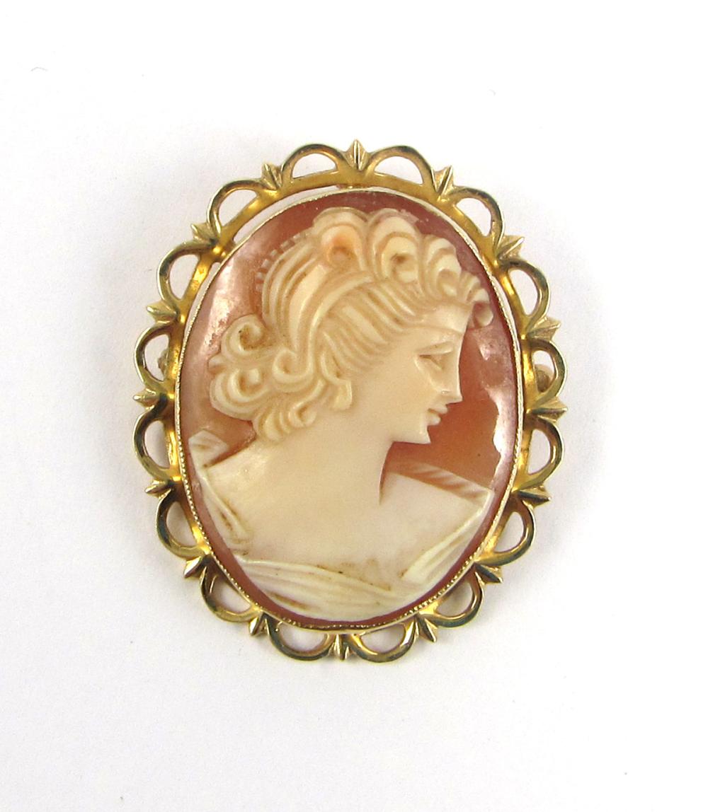 VICTORIAN CAMEO AND FOURTEEN
