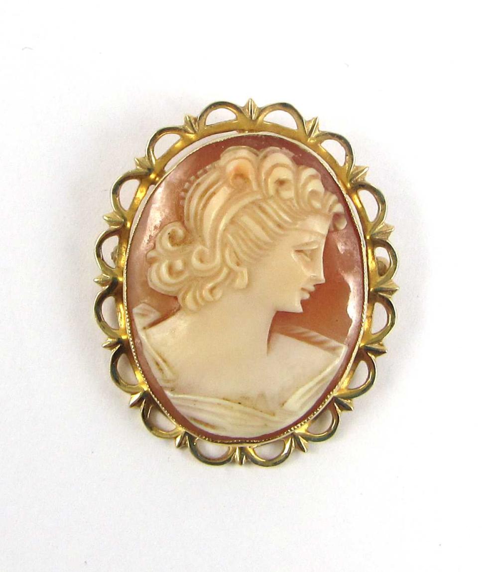 VICTORIAN CAMEO AND FOURTEEN