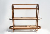 VICTORIAN CANED TWO-TIERED CLO