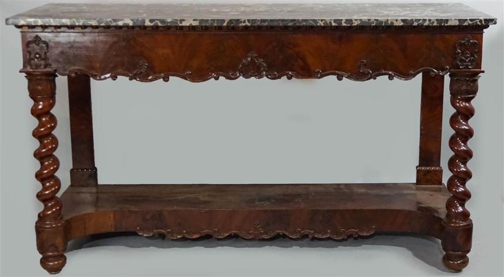 VICTORIAN CARVED AND TURNED