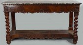 VICTORIAN CARVED AND TURNED MA