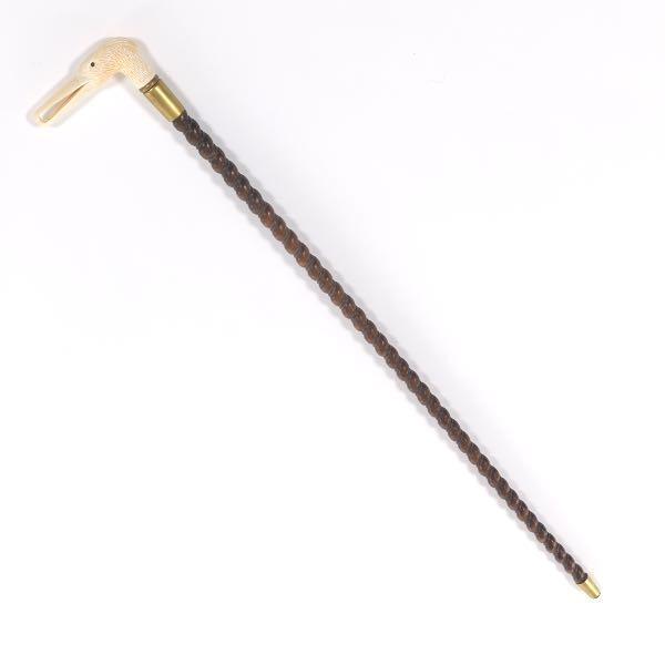 VICTORIAN CARVED  BONE AND CARVED